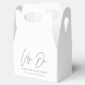 HARLOWミニマモダンリスト私たちは結婚する フェイバーボックス (オープン)