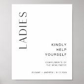 HARLOWレディース ポスター (正面)