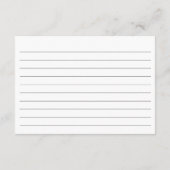 HARLOW子育てのヒント赤ちゃんシャワーアドバイスカード エンクロージャーカード (裏面)