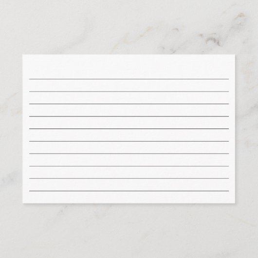 HARLOW子育てのヒント赤ちゃんシャワーアドバイスカード エンクロージャーカード (裏面)