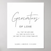 HARLOW 愛の世代 ウェディングサイン ポスター (正面)