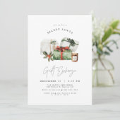 HARLOW 素朴 Present Secret Santa Gift Exchange 招待状 (スタンド正面)