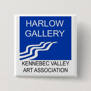 Harlow Gallery/KVAAのロゴボタン 缶バッジ
