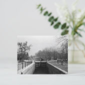 Harlow Mill lock, Essex, UK ポストカード (スタンド正面)