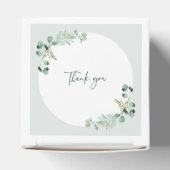 HARLYNユーカリプタスブライダルシャワーお気に入りボックス フェイバーボックス (上部)