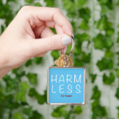Harm Less – 移動ビーガン(ライトバージョン) キーホルダー (手)