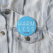 Harm Less – 移動ビーガン（ライトバージョン） 缶バッジ (インサイチュ)