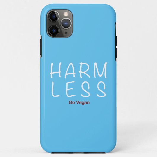 Harm Less – 移動ビーガン(ライトバージョン) Case-Mate iPhoneケース (裏面)