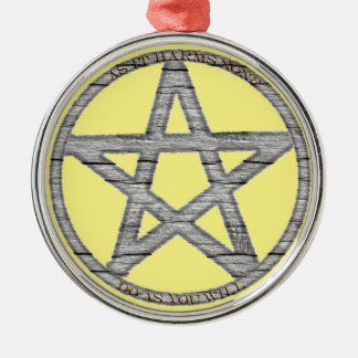 Harm Noneオーナメント メタルオーナメント