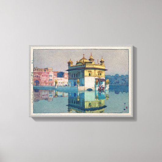 Harmandir Sahib(黄金寺)吉田博 キャンバスプリント (正面)