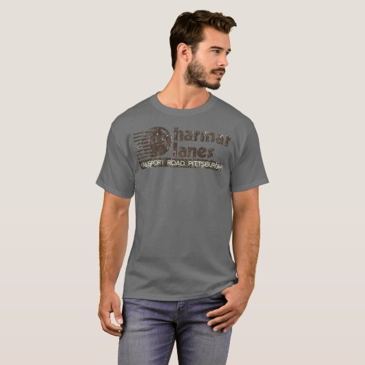 Harmar Lanes - Pittsburgh Tシャツ (正面フル)