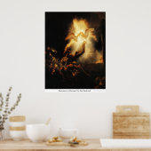 Harmensz Van Rijn Rembrandtによる復活 ポスター (キッチン)