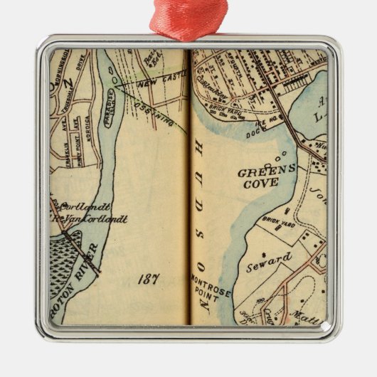 Harmon公園、ニューヨーク メタルオーナメント (正面)