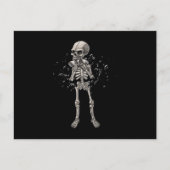 Harmonica Blues Skull Instrument Acoustic Gift ポストカード (正面)