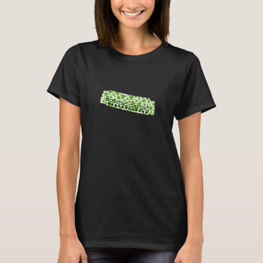 Harmonica Musician St Patrick's Day Tシャツ (正面)
