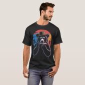 Harmonica Player Animal Musical Instrument Jazz Tシャツ (正面フル)