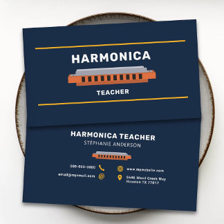 Harmonica Teacher 名刺