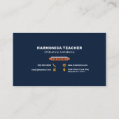 Harmonica Teacher 名刺 (裏面)