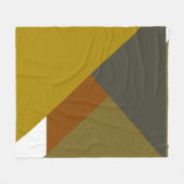 Harmonie Géométrique フリースブランケット (正面(横))