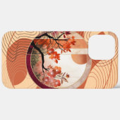 Harmonious Orange Blossom Circles Case-Mate iPhoneケース (裏面 (横))