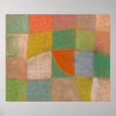 Harmonized Region by Paul Klee ポスター (正面)