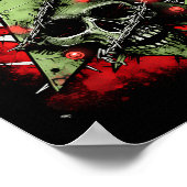 Harmonizing Contrasts Christmas Tree Meets Punk-ro ポスター (角)