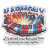 HARMONY シール (正面)