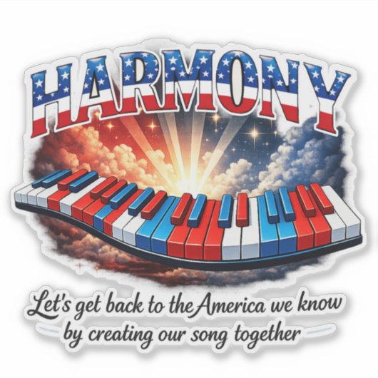 HARMONY シール (正面)