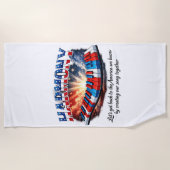 HARMONY ビーチタオル (正面)