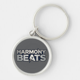 Harmony Beats - ミュージックビジュアルアート キーホルダー