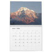 Harmony Calendar – Customized with Nature & Peace カレンダー (3月 2026)