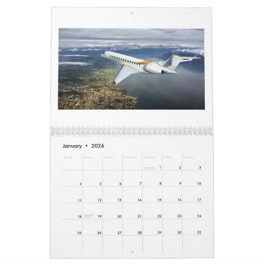Harmony Calendar – Customized with Nature & Peace カレンダー (1月 2026)