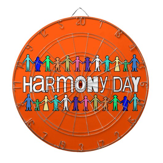 Harmony Day Australia  ダーツボード (正面)