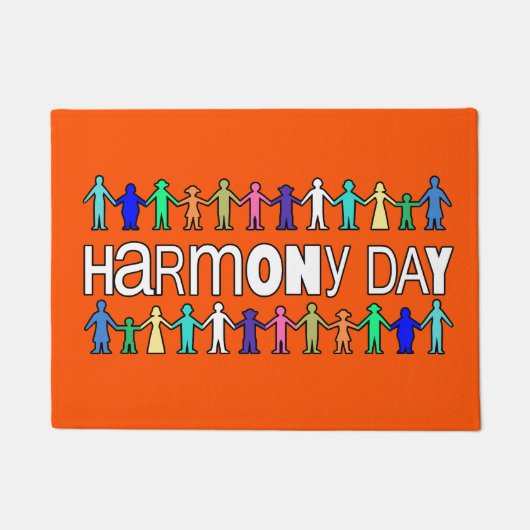 Harmony Day Australia  ドアマット (正面)