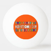 Harmony Day Australia  卓球ボール (正面)