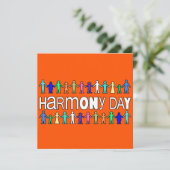 Harmony Day Australia  招待状 (スタンド正面)