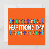 Harmony Day Australia  招待状 (正面)