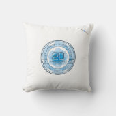 Harmony Dental 20th Anniversary Throw Pillow クッション (正面)