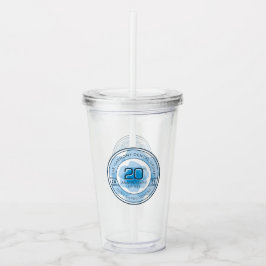 Harmony Dental 20th Anniversary Tumbler with Straw アクリルタンブラー
