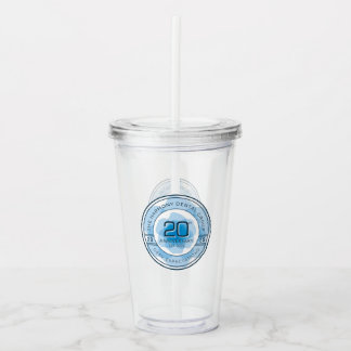 Harmony Dental 20th Anniversary Tumbler with Straw アクリルタンブラー