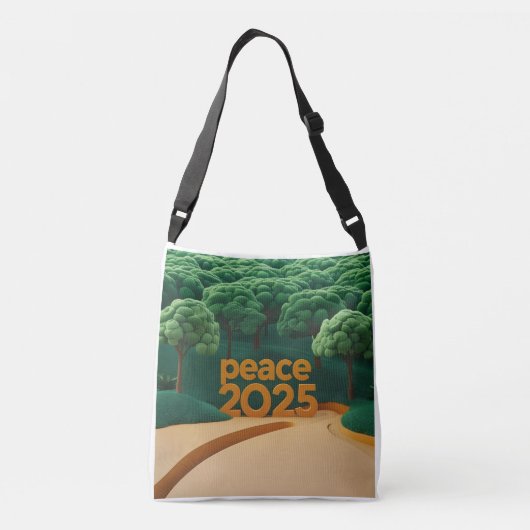 Harmony Grove Peace クロスボディバッグ (裏面)