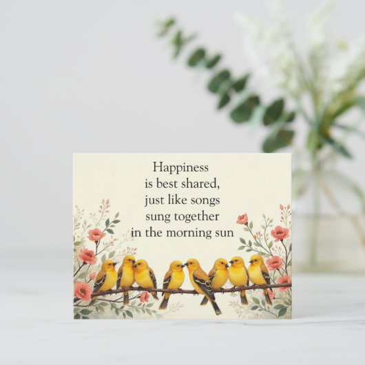 Harmony in Bloom ポストカード (スタンド正面)