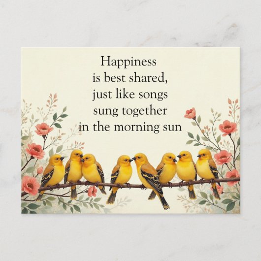 Harmony in Bloom ポストカード (正面)