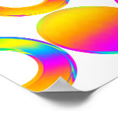 Harmony in Circles, Mesmerizing Discs Wall Art ポスター (角)