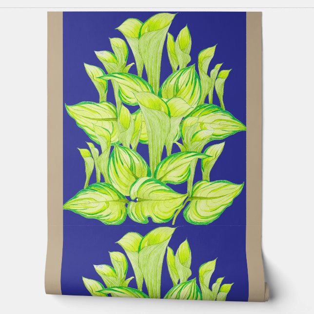 'Harmony in Green' on a  壁紙 (ほどく)