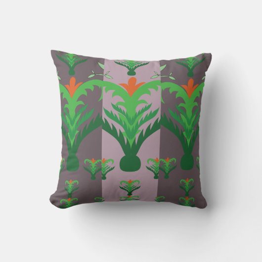 Harmony Line Pattern Decorative Throw Pillow – Bal クッション (正面)