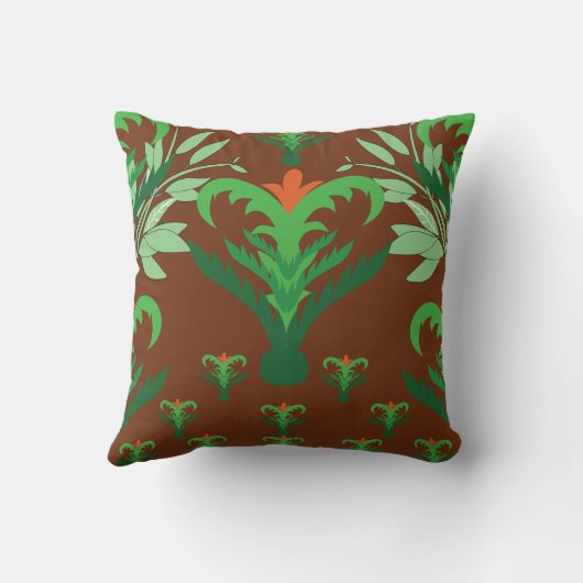 Harmony Line Pattern Decorative Throw Pillow – Bal クッション (裏面)