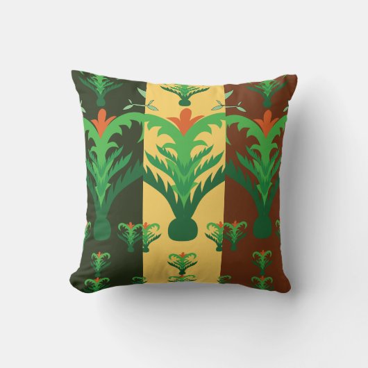 Harmony Line Pattern Decorative Throw Pillow – Bal クッション (正面)