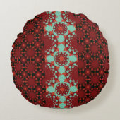 Harmony Line Pattern Decorative Throw Pillow – Bal ラウンドクッション (正面)