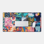 Harmony of Nature and Geometry デスクマット (キーボード&マウス)